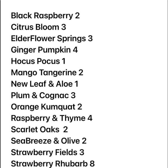 PARTY Lite Raspberry & Thyme Scented 6 Votives Rare Retiired NIB - Picture 5 of 6